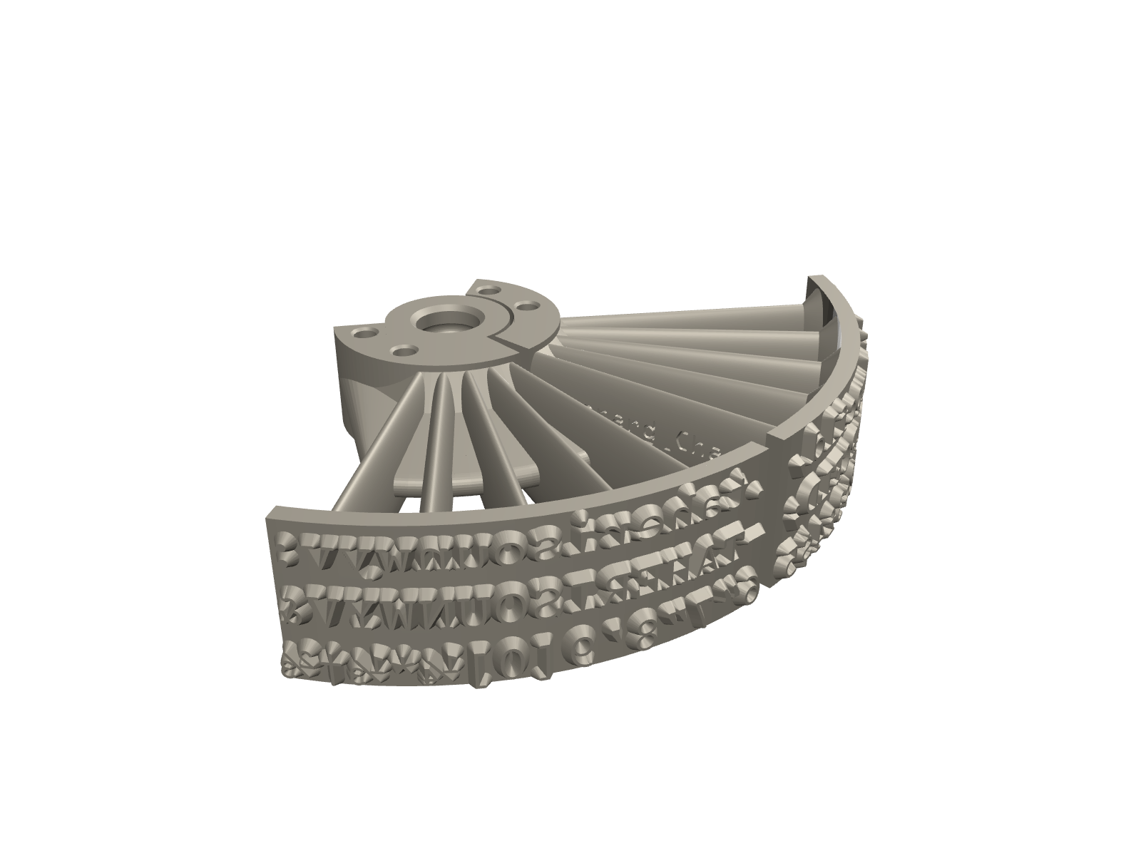 3D-Printed Type Elements